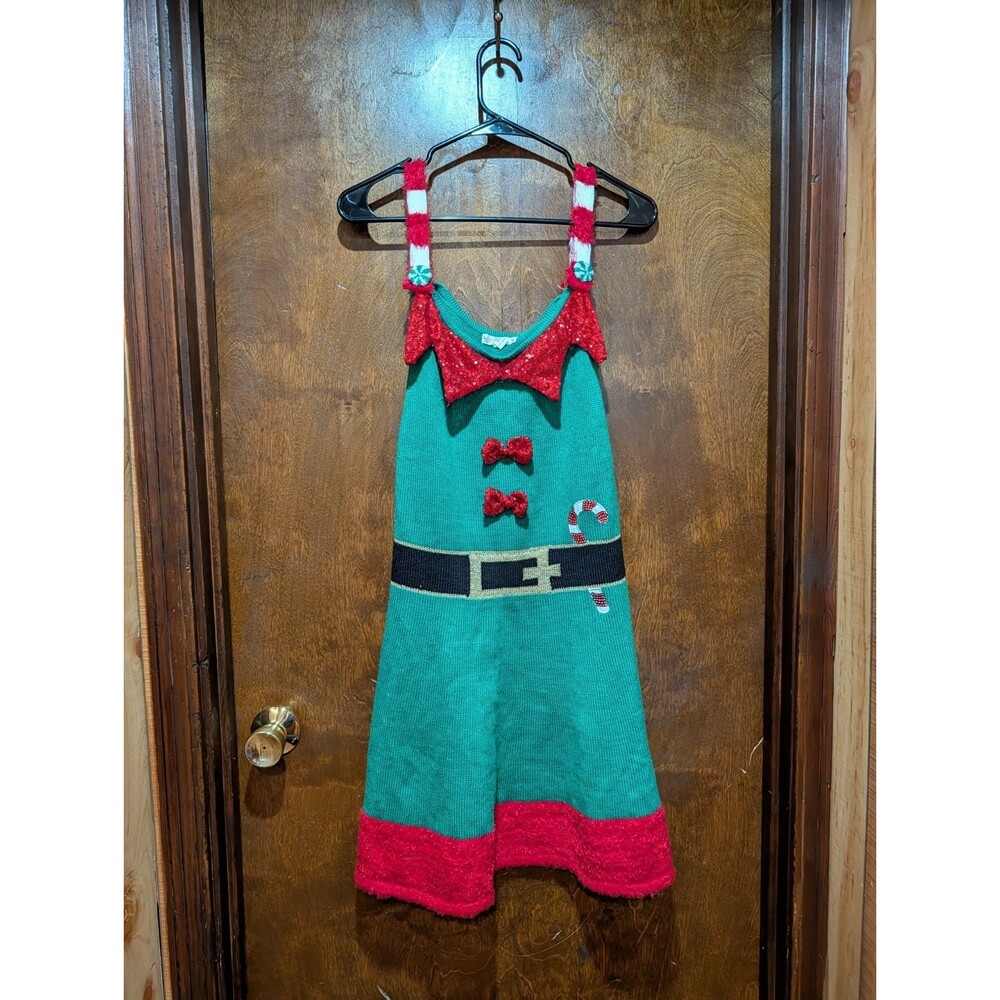 It’s Our Time Elf Christmas Holiday Dress Womens XXL